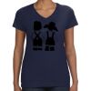 Ladies Perfect V-Neck T-Shirt Thumbnail