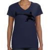 Ladies Perfect V-Neck T-Shirt Thumbnail