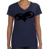 Ladies Perfect V-Neck T-Shirt Thumbnail