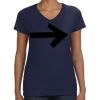 Ladies Perfect V-Neck T-Shirt Thumbnail