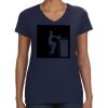 Ladies Perfect V-Neck T-Shirt Thumbnail