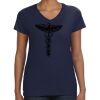 Ladies Perfect V-Neck T-Shirt Thumbnail