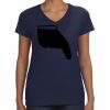 Ladies Perfect V-Neck T-Shirt Thumbnail