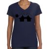 Ladies Perfect V-Neck T-Shirt Thumbnail