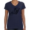 Ladies Perfect V-Neck T-Shirt Thumbnail