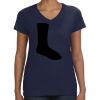 Ladies Perfect V-Neck T-Shirt Thumbnail