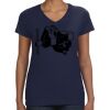 Ladies Perfect V-Neck T-Shirt Thumbnail