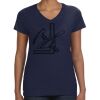 Ladies Perfect V-Neck T-Shirt Thumbnail
