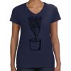 Ladies Perfect V-Neck T-Shirt Thumbnail