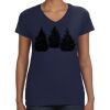 Ladies Perfect V-Neck T-Shirt Thumbnail