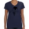 Ladies Perfect V-Neck T-Shirt Thumbnail