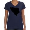 Ladies Perfect V-Neck T-Shirt Thumbnail