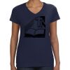 Ladies Perfect V-Neck T-Shirt Thumbnail