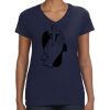Ladies Perfect V-Neck T-Shirt Thumbnail