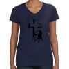 Ladies Perfect V-Neck T-Shirt Thumbnail