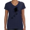 Ladies Perfect V-Neck T-Shirt Thumbnail