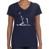 Ladies Perfect V-Neck T-Shirt Thumbnail
