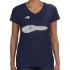 Ladies Perfect V-Neck T-Shirt Thumbnail