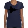 Ladies Perfect V-Neck T-Shirt Thumbnail