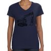 Ladies Perfect V-Neck T-Shirt Thumbnail