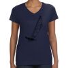 Ladies Perfect V-Neck T-Shirt Thumbnail