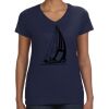 Ladies Perfect V-Neck T-Shirt Thumbnail