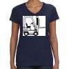Ladies Perfect V-Neck T-Shirt Thumbnail