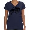 Ladies Perfect V-Neck T-Shirt Thumbnail