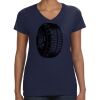 Ladies Perfect V-Neck T-Shirt Thumbnail