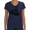 Ladies Perfect V-Neck T-Shirt Thumbnail