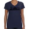 Ladies Perfect V-Neck T-Shirt Thumbnail