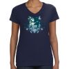 Ladies Perfect V-Neck T-Shirt Thumbnail