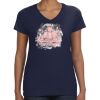 Ladies Perfect V-Neck T-Shirt Thumbnail