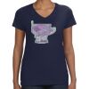 Ladies Perfect V-Neck T-Shirt Thumbnail