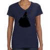 Ladies Perfect V-Neck T-Shirt Thumbnail