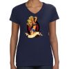 Ladies Perfect V-Neck T-Shirt Thumbnail
