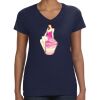 Ladies Perfect V-Neck T-Shirt Thumbnail