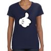 Ladies Perfect V-Neck T-Shirt Thumbnail