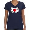 Ladies Perfect V-Neck T-Shirt Thumbnail