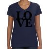 Ladies Perfect V-Neck T-Shirt Thumbnail
