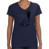 Ladies Perfect V-Neck T-Shirt Thumbnail