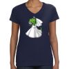 Ladies Perfect V-Neck T-Shirt Thumbnail