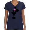 Ladies Perfect V-Neck T-Shirt Thumbnail