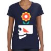 Ladies Perfect V-Neck T-Shirt Thumbnail