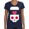 Ladies Perfect V-Neck T-Shirt Thumbnail