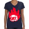 Ladies Perfect V-Neck T-Shirt Thumbnail