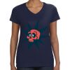 Ladies Perfect V-Neck T-Shirt Thumbnail