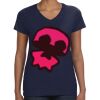 Ladies Perfect V-Neck T-Shirt Thumbnail