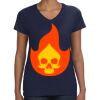 Ladies Perfect V-Neck T-Shirt Thumbnail