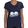 Ladies Perfect V-Neck T-Shirt Thumbnail